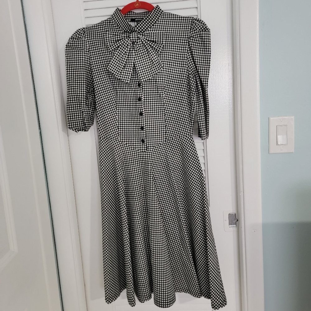 Retro Dress with bow Size S